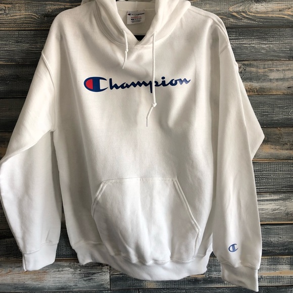 Champion Shirts | White Vintage Hoodie 